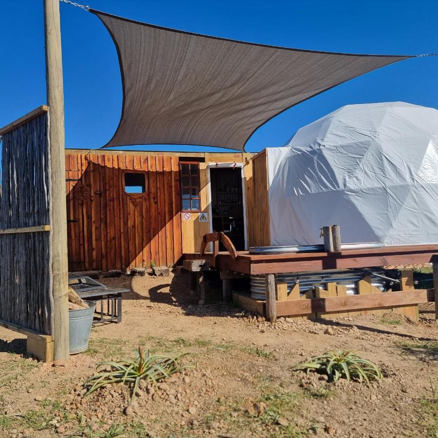 ホテル Pom Gratz - Ecodomes Hartebeesrivier エクステリア 写真